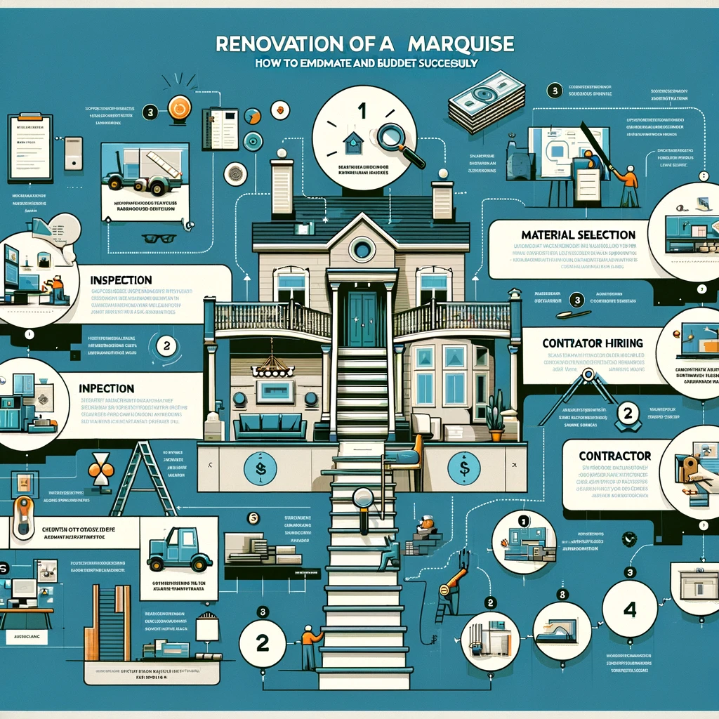 Rénovation de marquise : comment estimer et budgéter avec succès ?